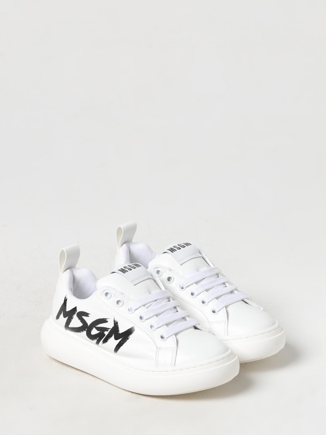 Msgm Kids Sneakers Kids White