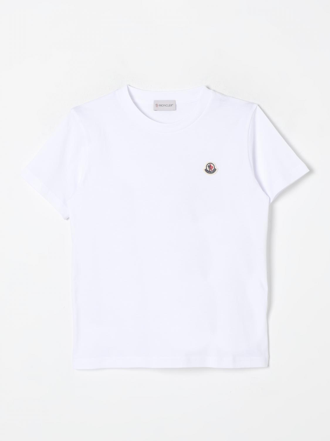 Moncler T Shirt Kids White