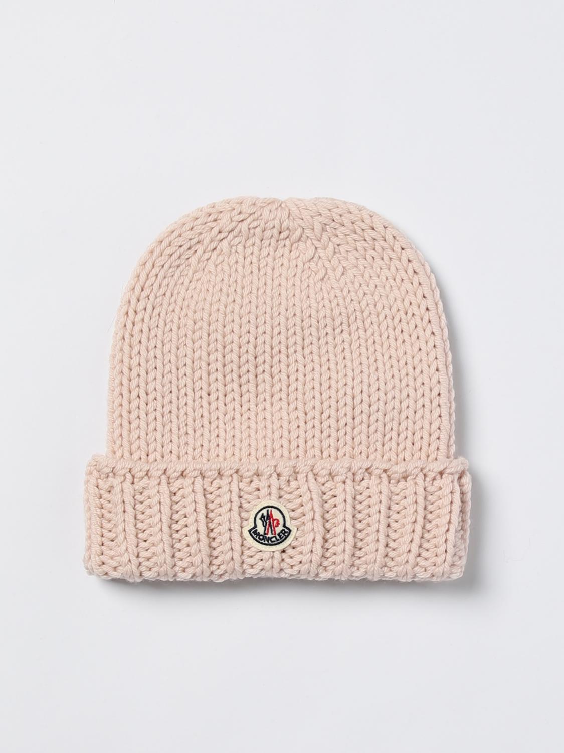 Moncler Girls' Hats Kids Sand