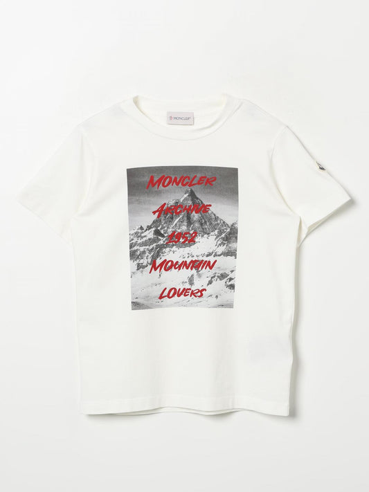 Moncler T Shirt Kids White