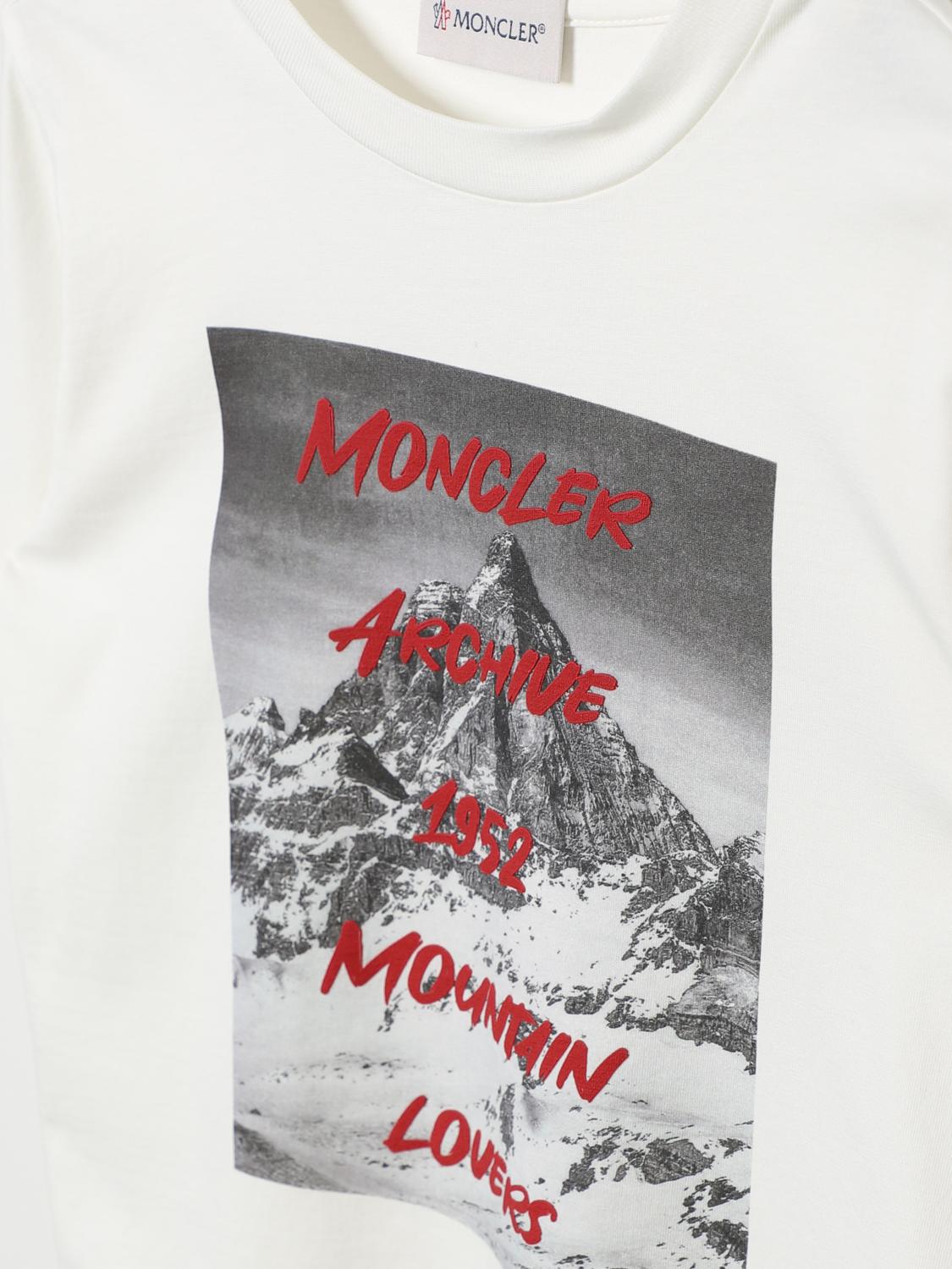 Moncler T Shirt Kids White
