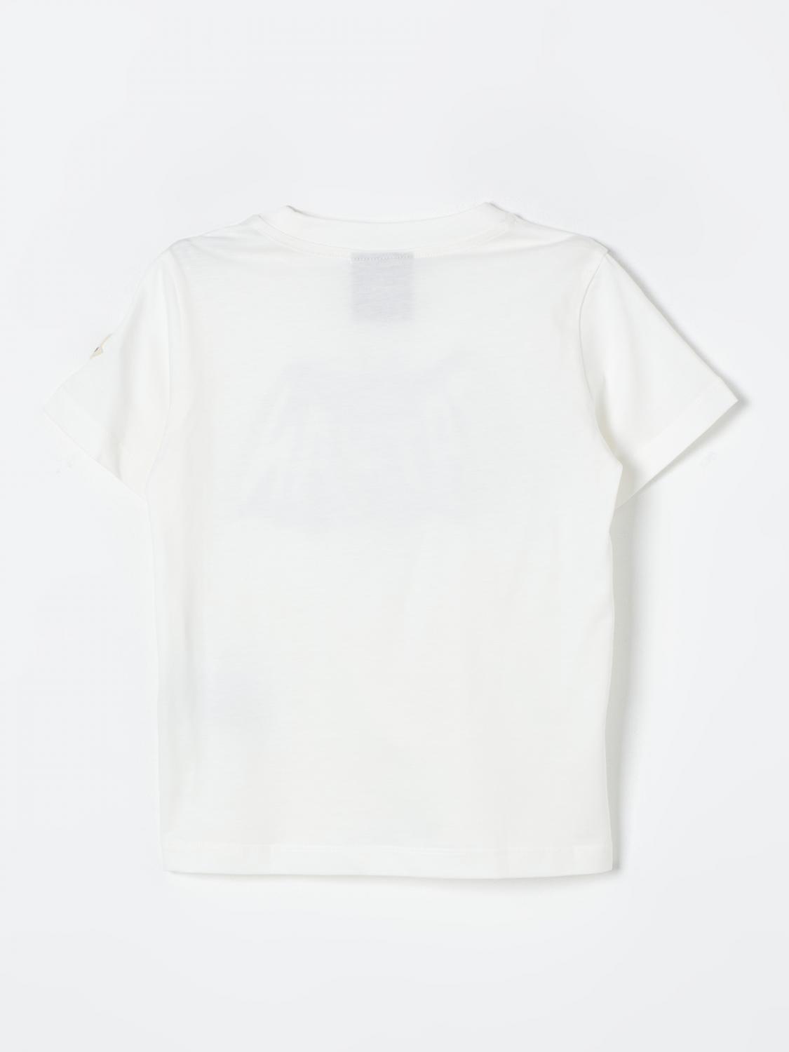 Moncler T Shirt Kids White