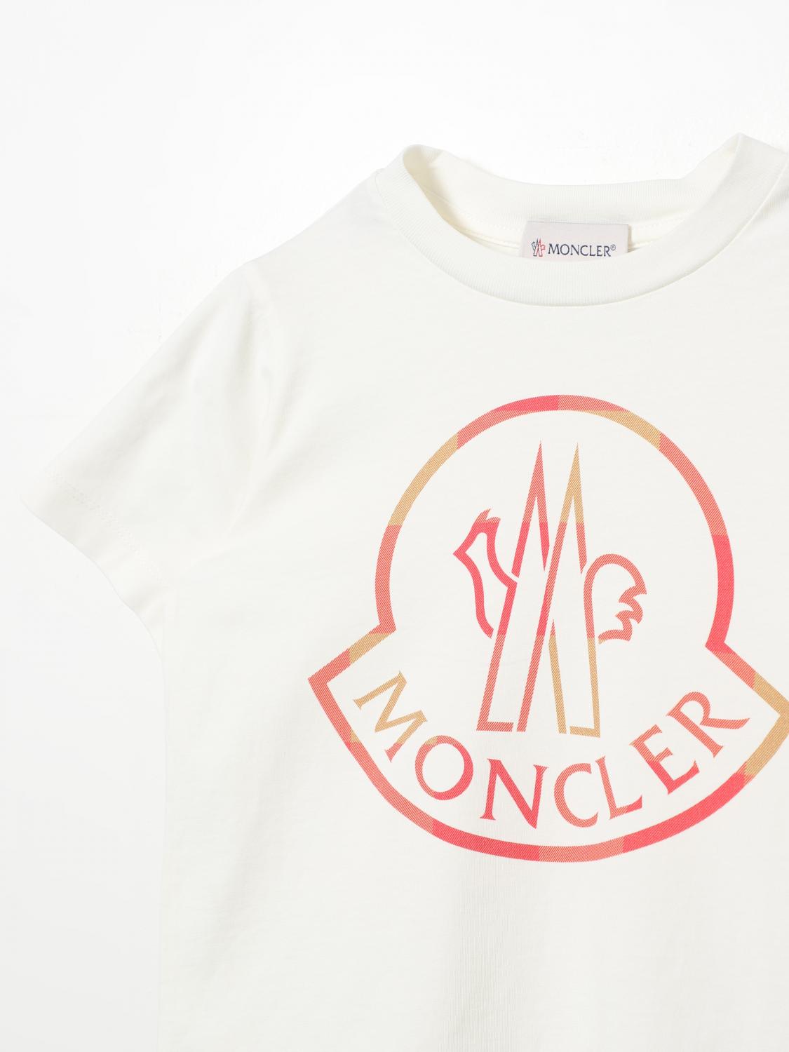Moncler T Shirt Kids White