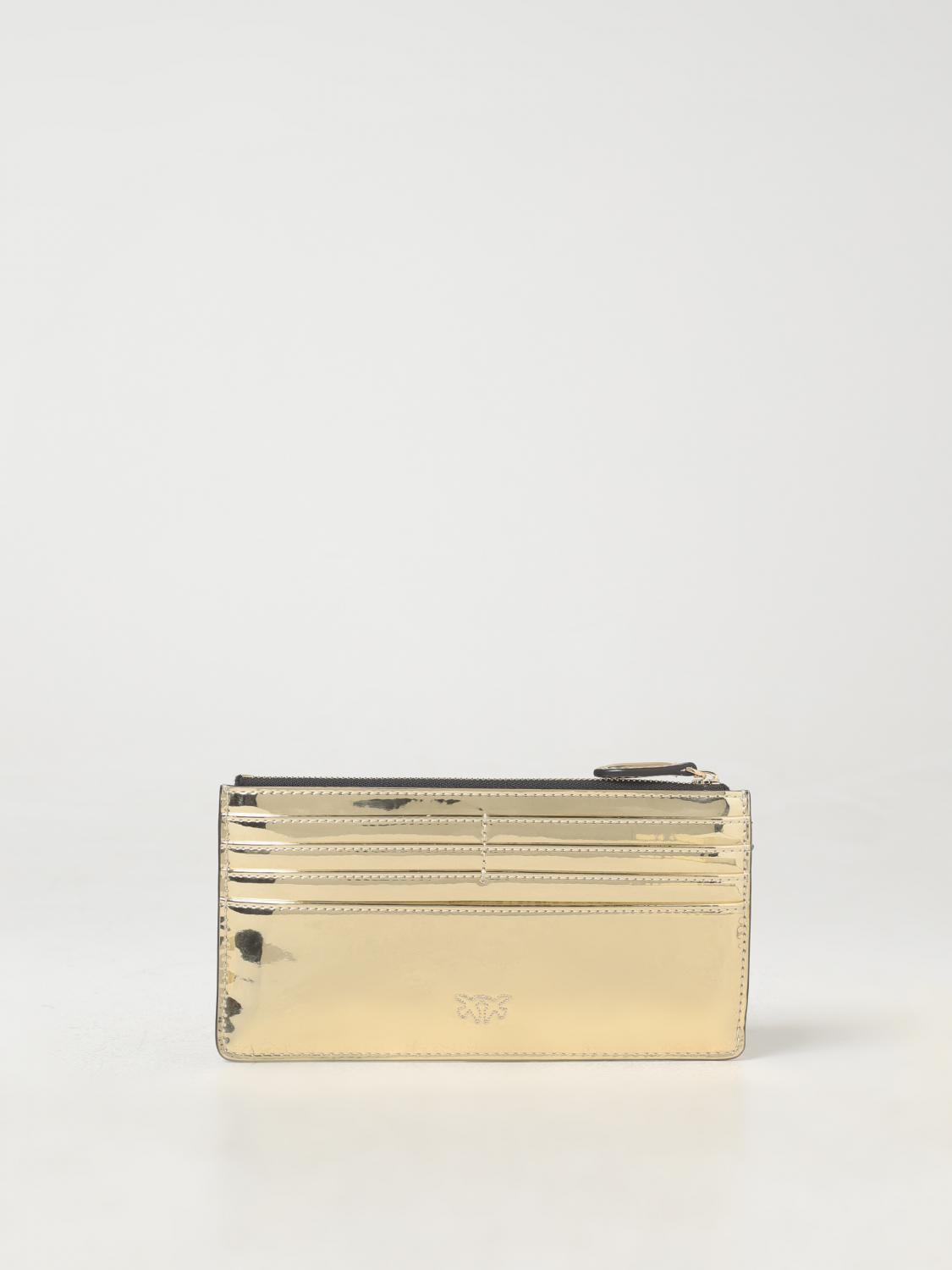 Pinko Wallet Woman Gold