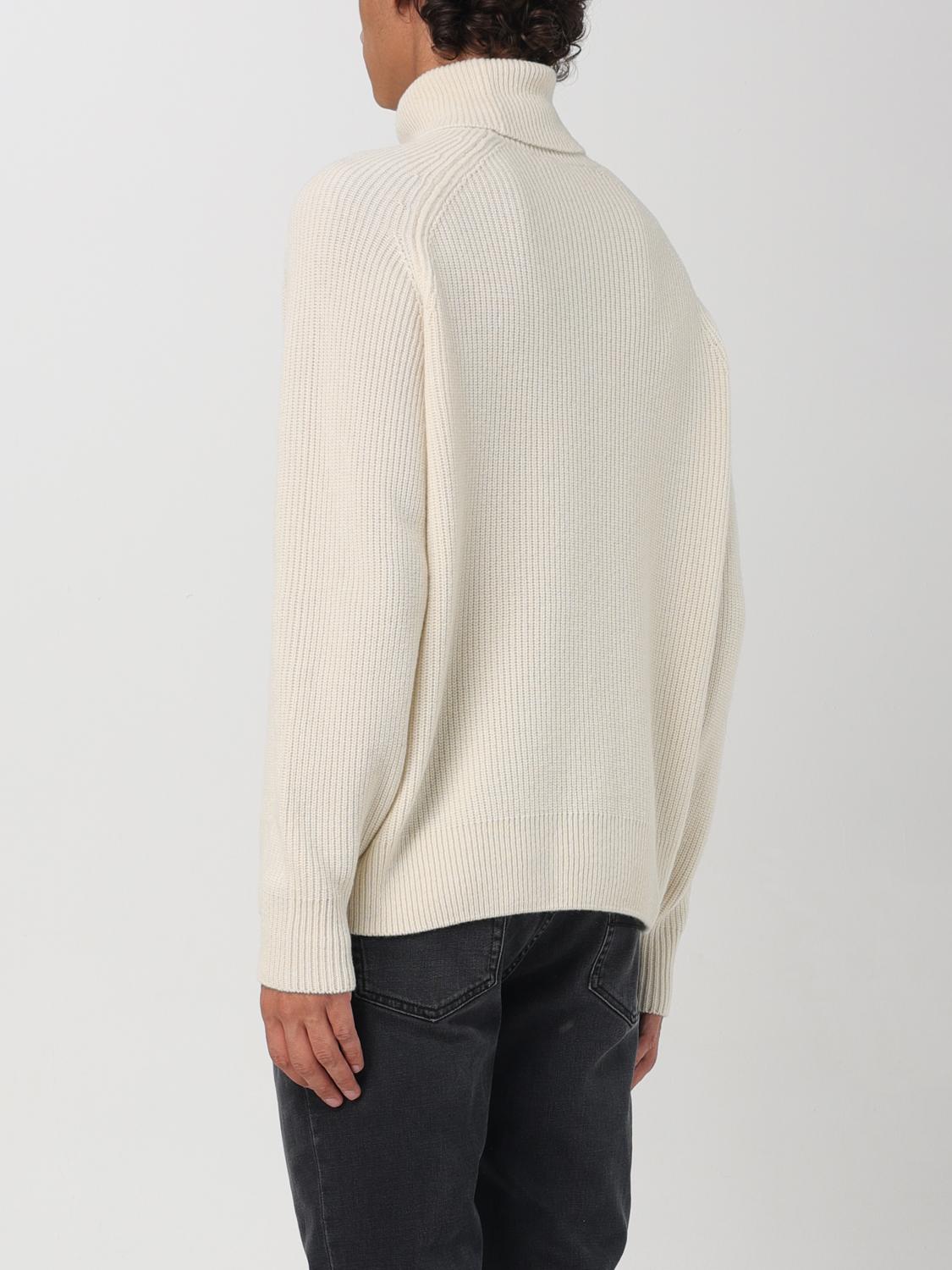 Boss Sweater Men Ivory