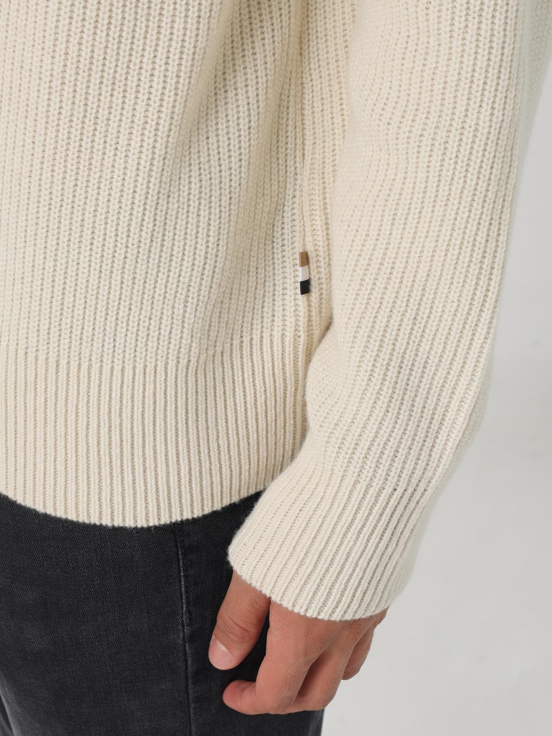 Boss Sweater Men Ivory