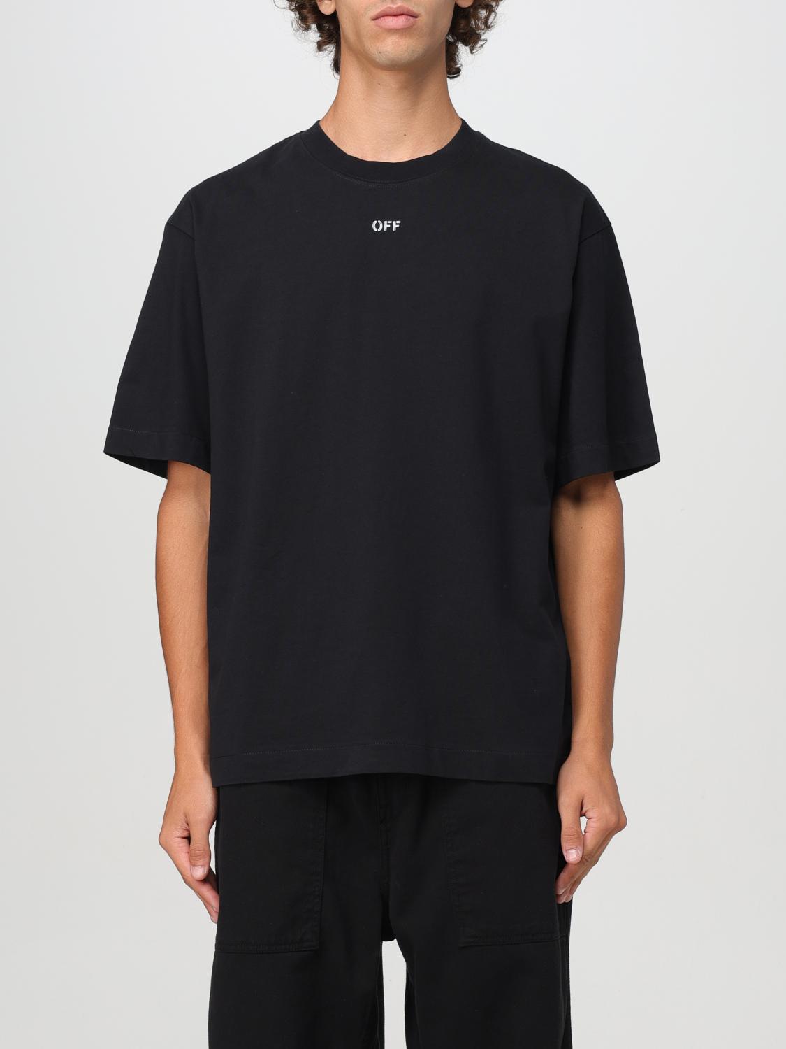 Off White T Shirt Men Black