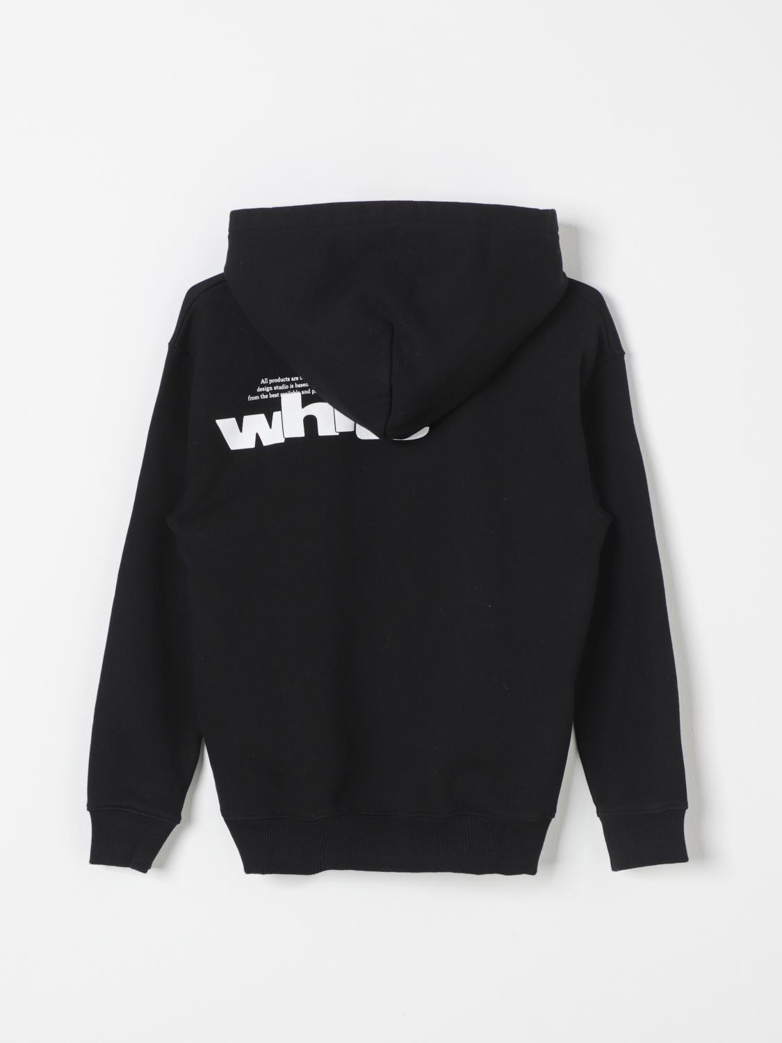 Off White Kids Sweater Kids Black