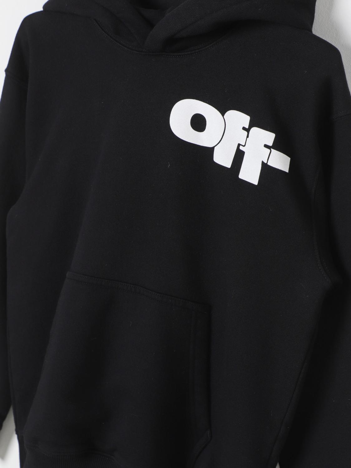 Off White Kids Sweater Kids Black