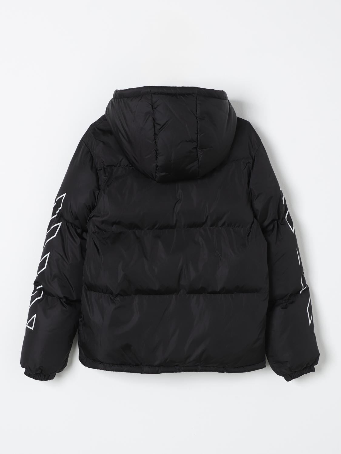 Off White Kids Jacket Kids Black