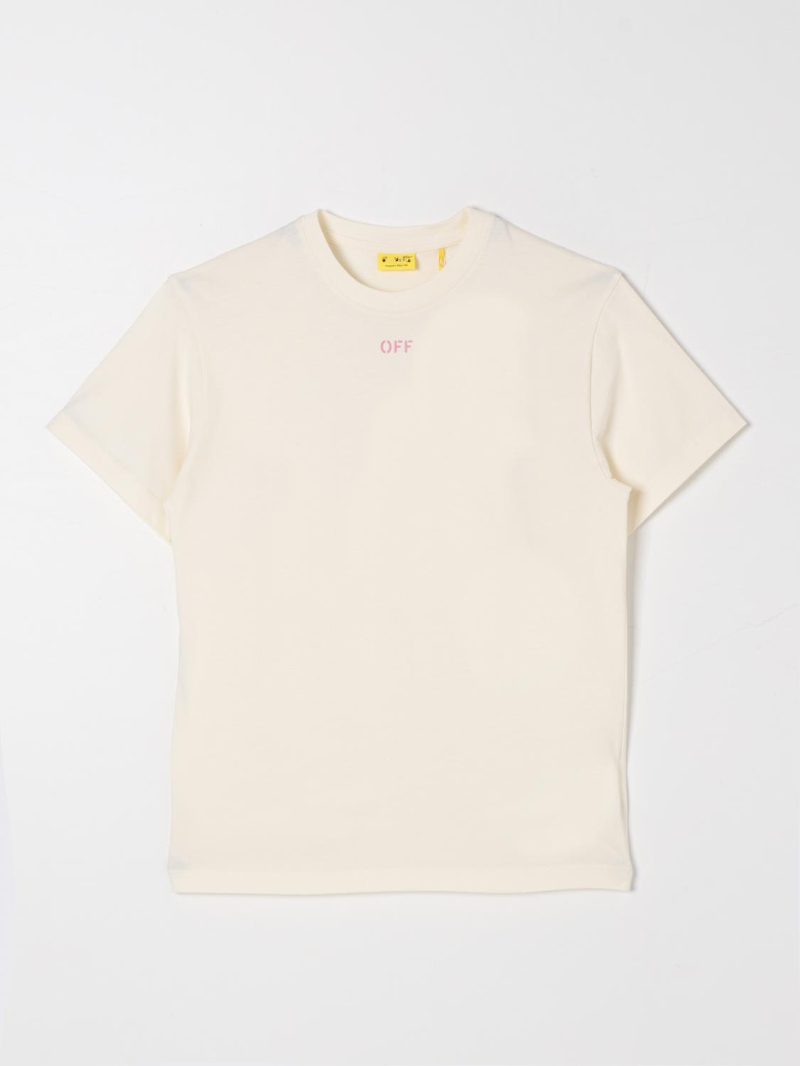 Off White Kids T Shirt Kids White