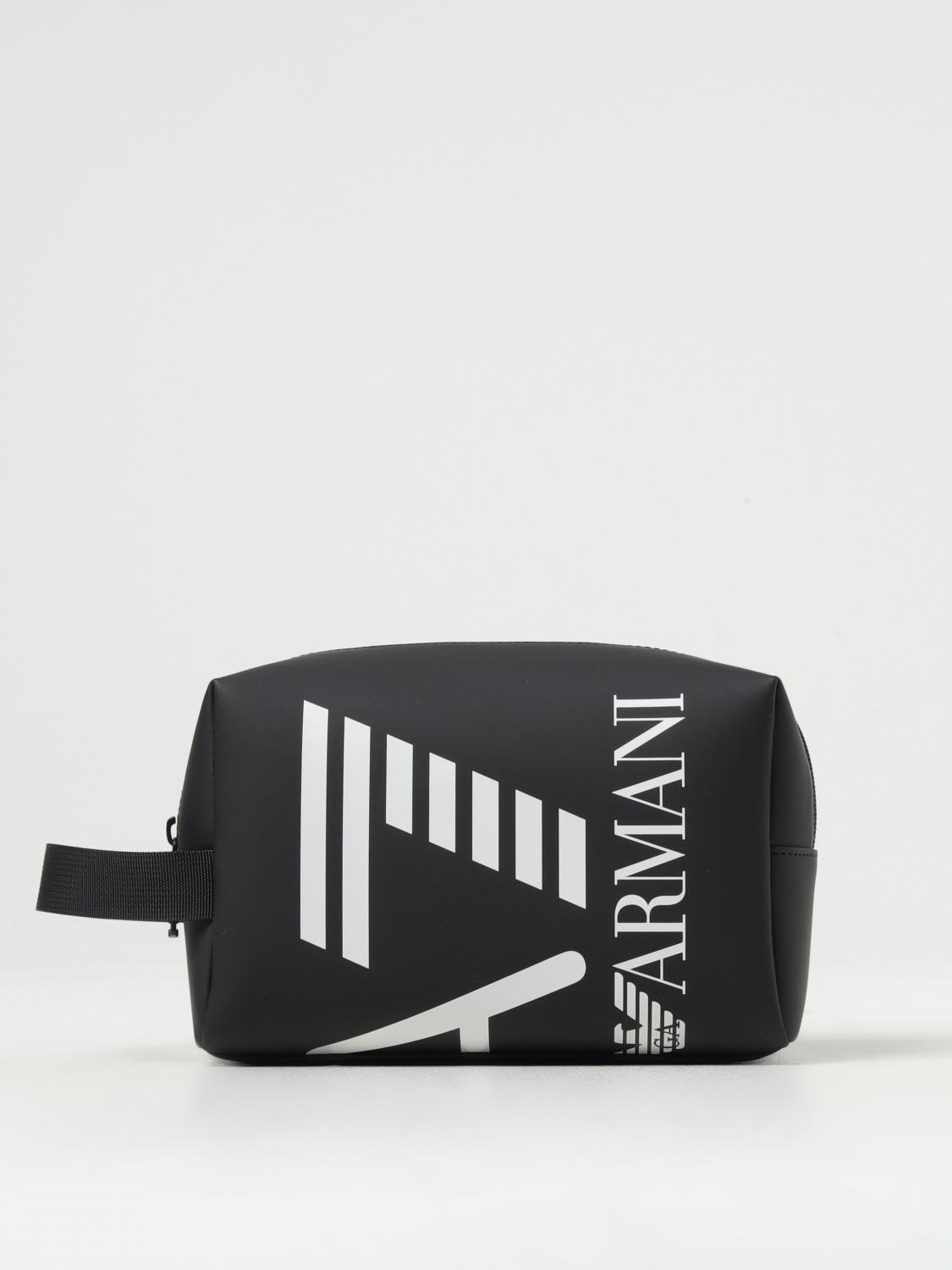 Ea7 Cosmetic Case Men Black