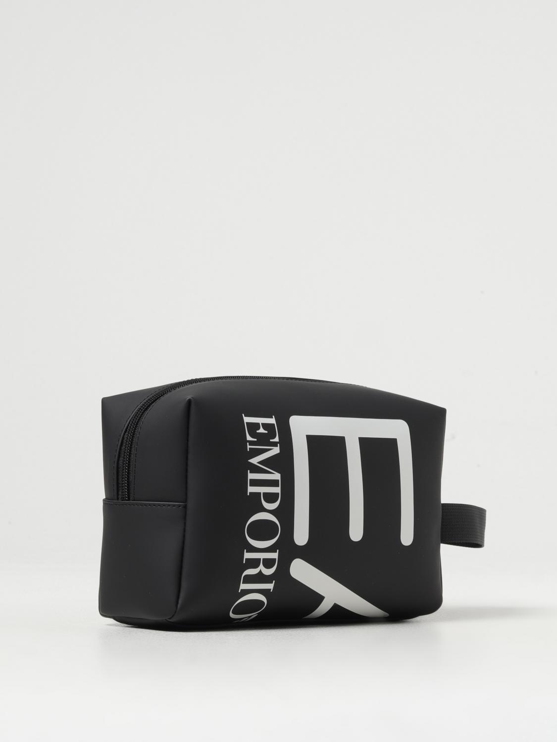 Ea7 Cosmetic Case Men Black