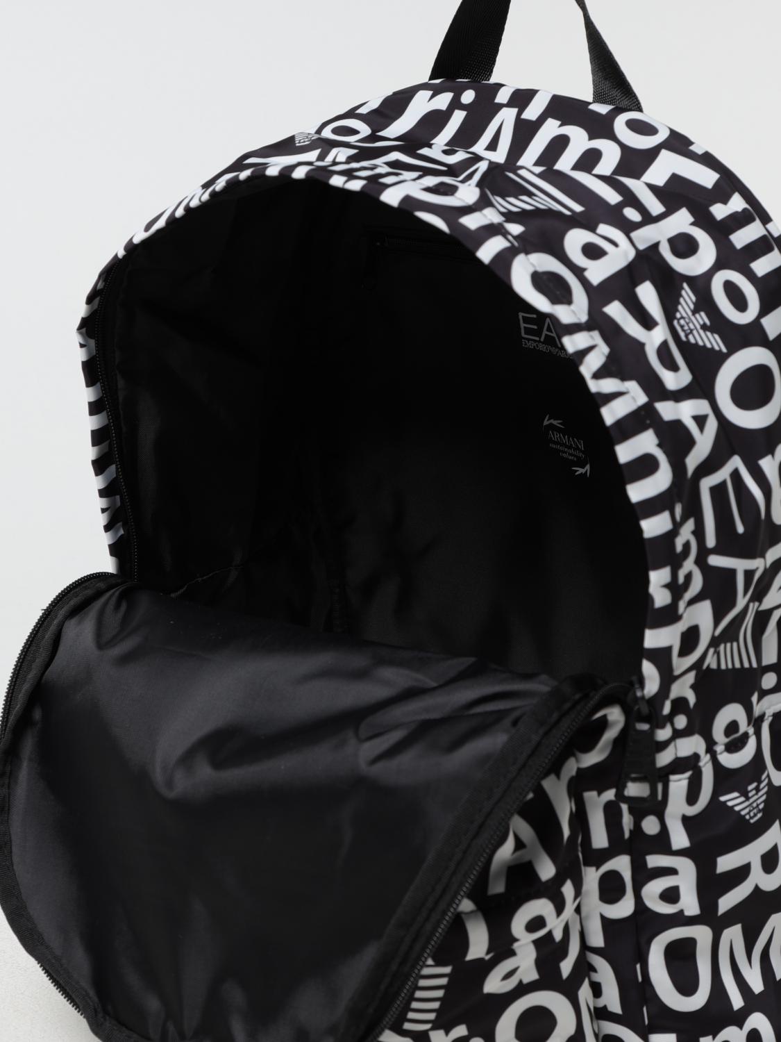 Ea7 Backpack Men Black