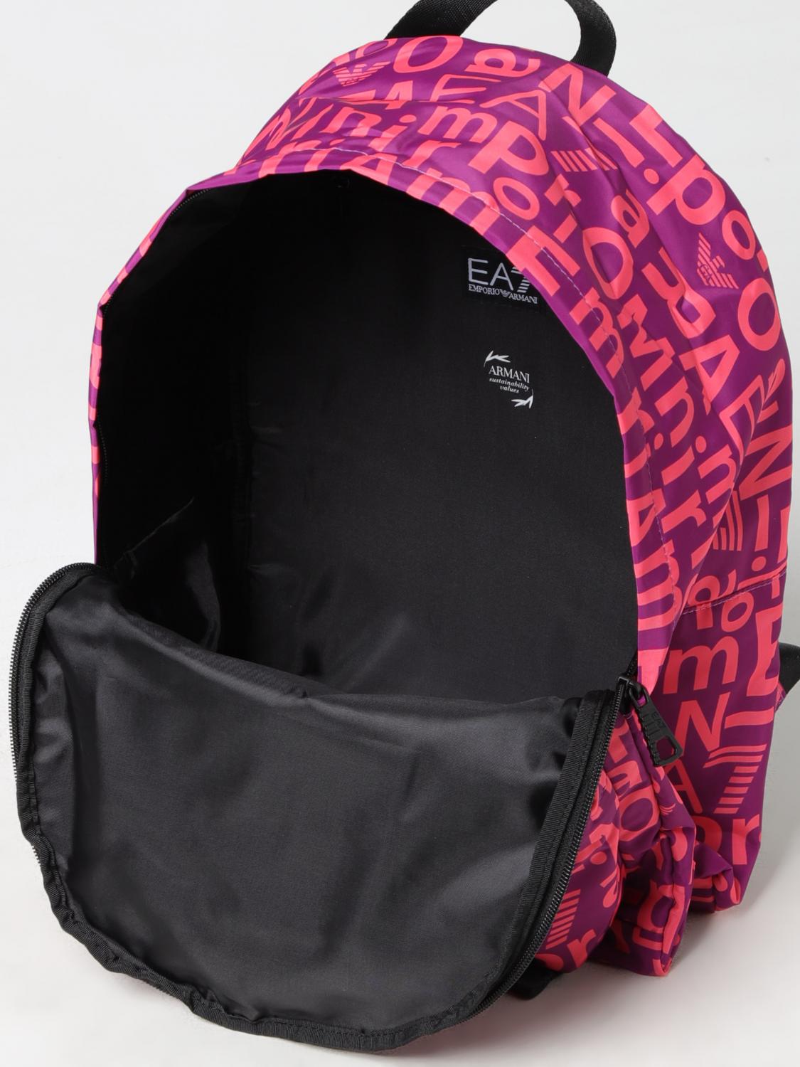 Ea7 Backpack Men Black