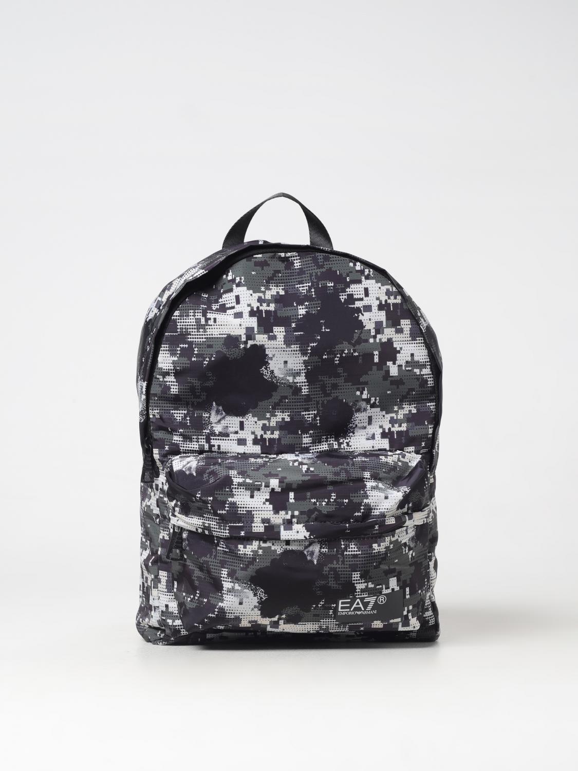 Ea7 Backpack Men Black