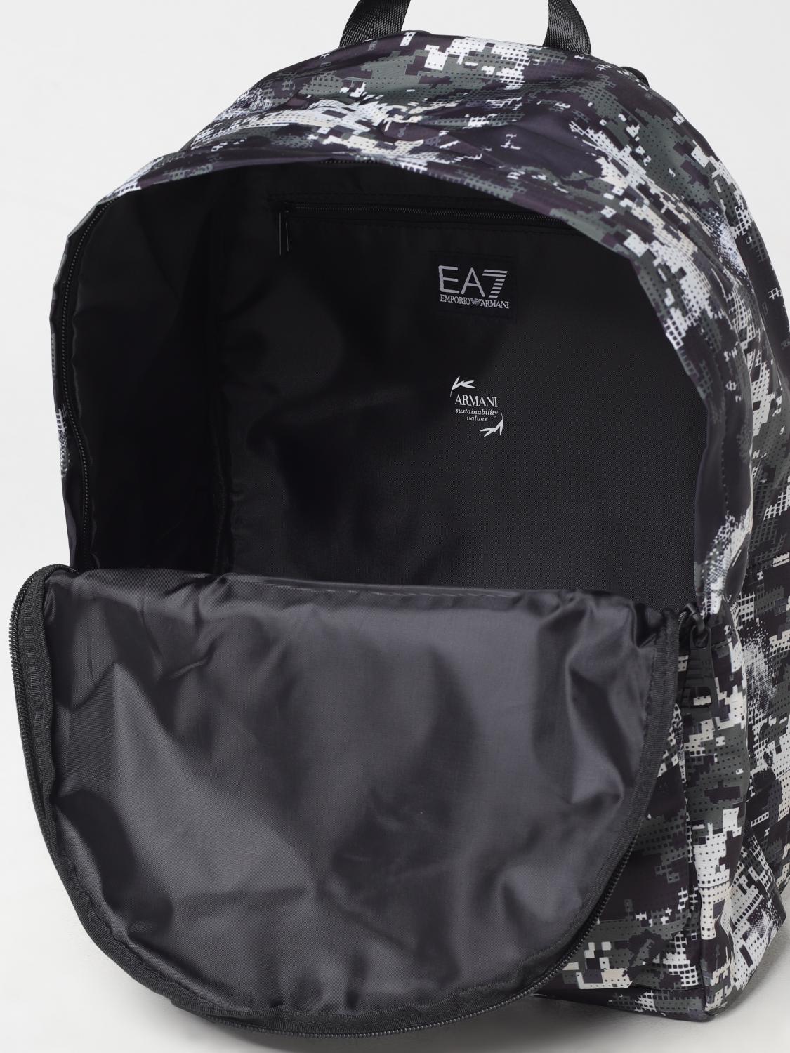 Ea7 Backpack Men Black