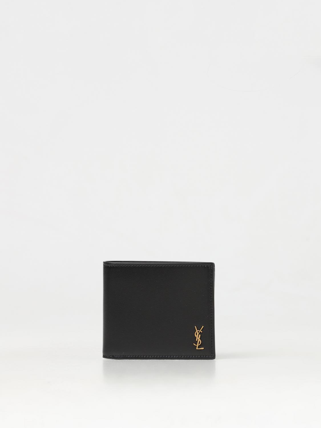 Saint Laurent Wallet Men Black