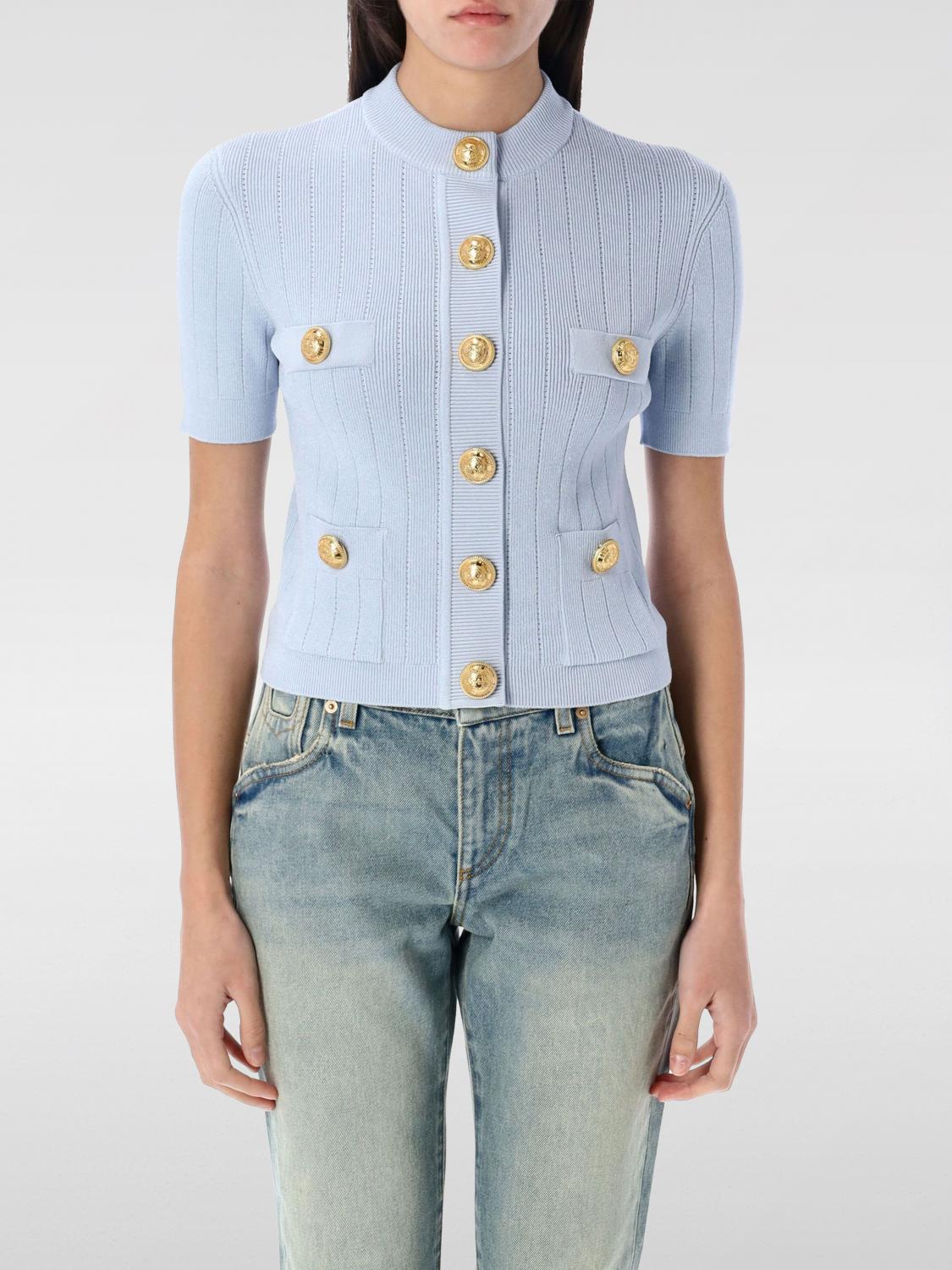 Balmain Cardigan Woman Black