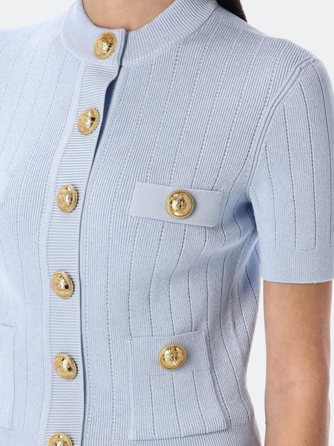 Balmain Cardigan Woman Black