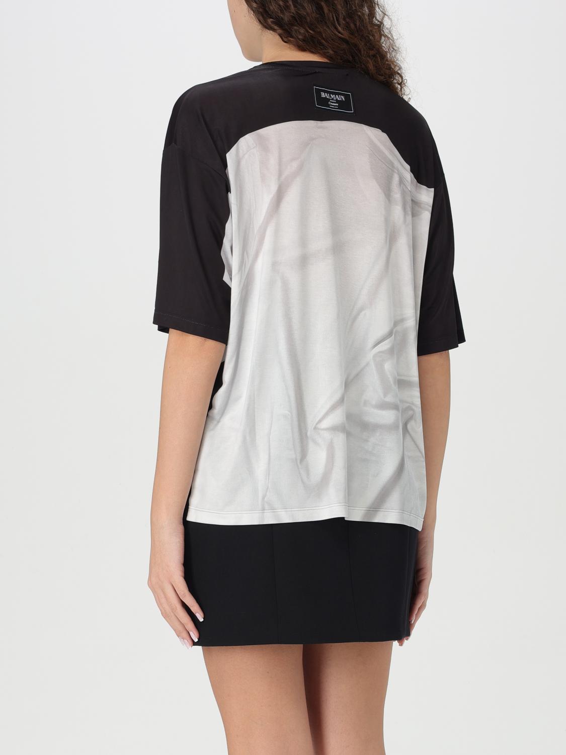 Balmain T Shirt Woman Black