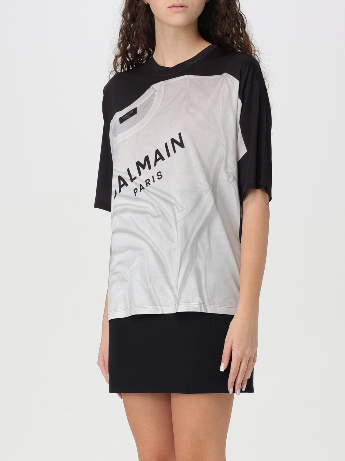 Balmain T Shirt Woman Black
