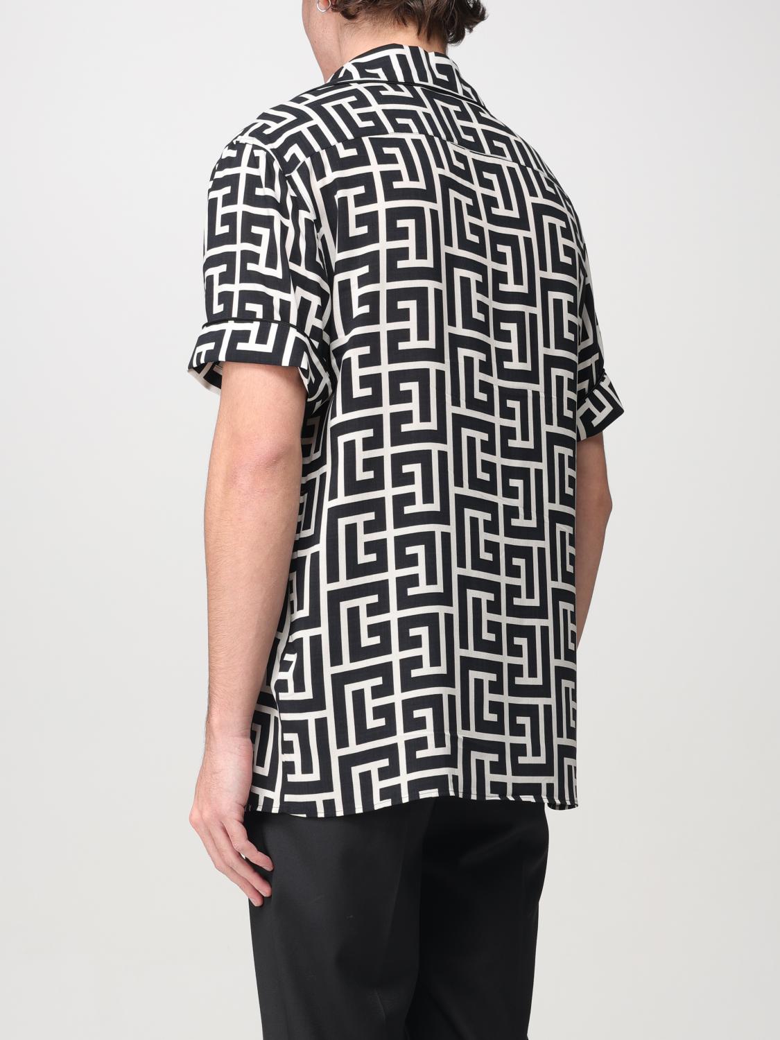 Balmain Shirt Men Black