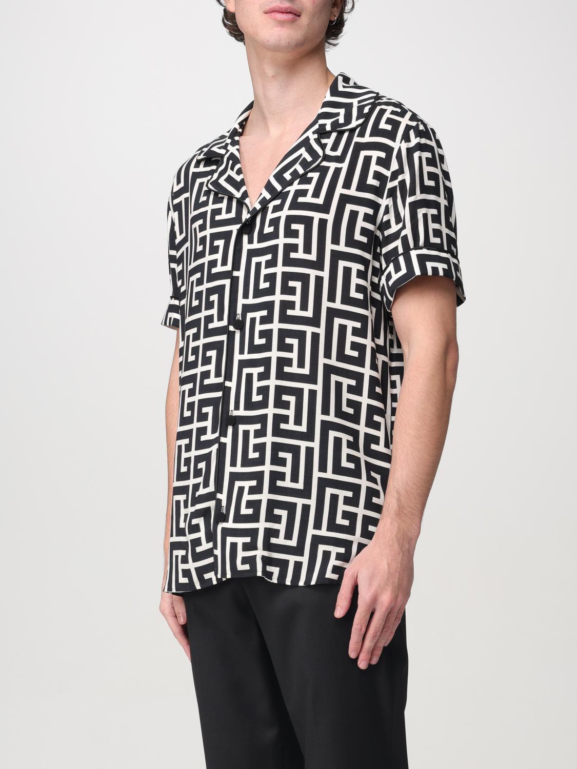 Balmain Shirt Men Black