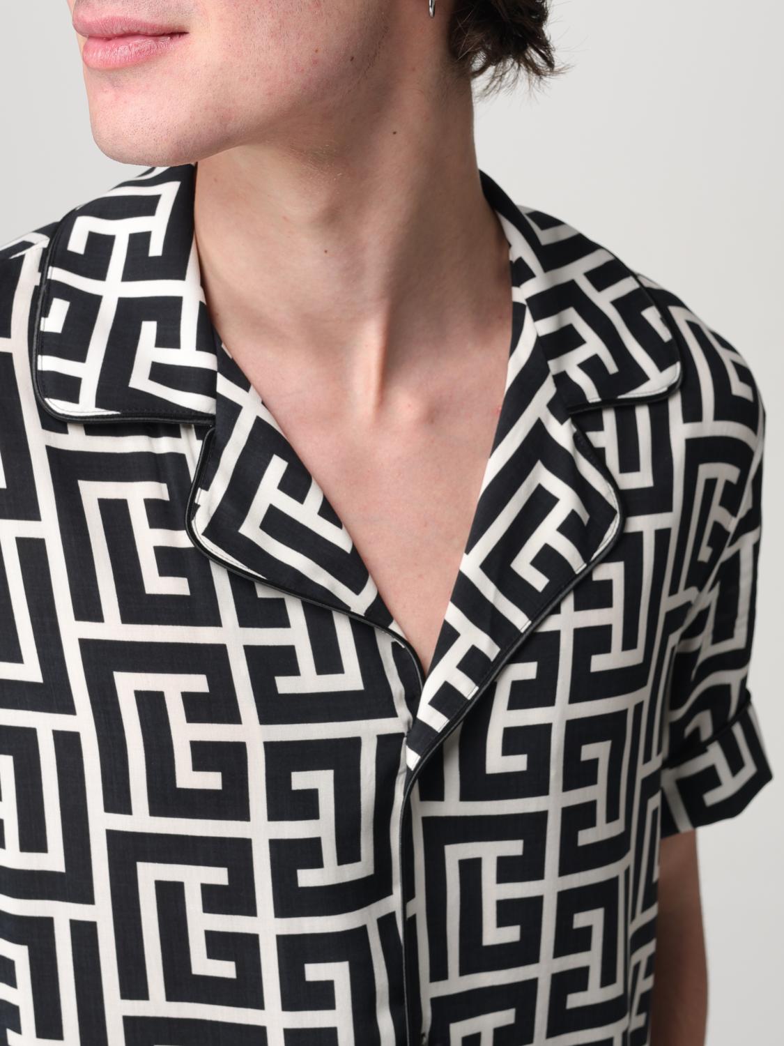 Balmain Shirt Men Black