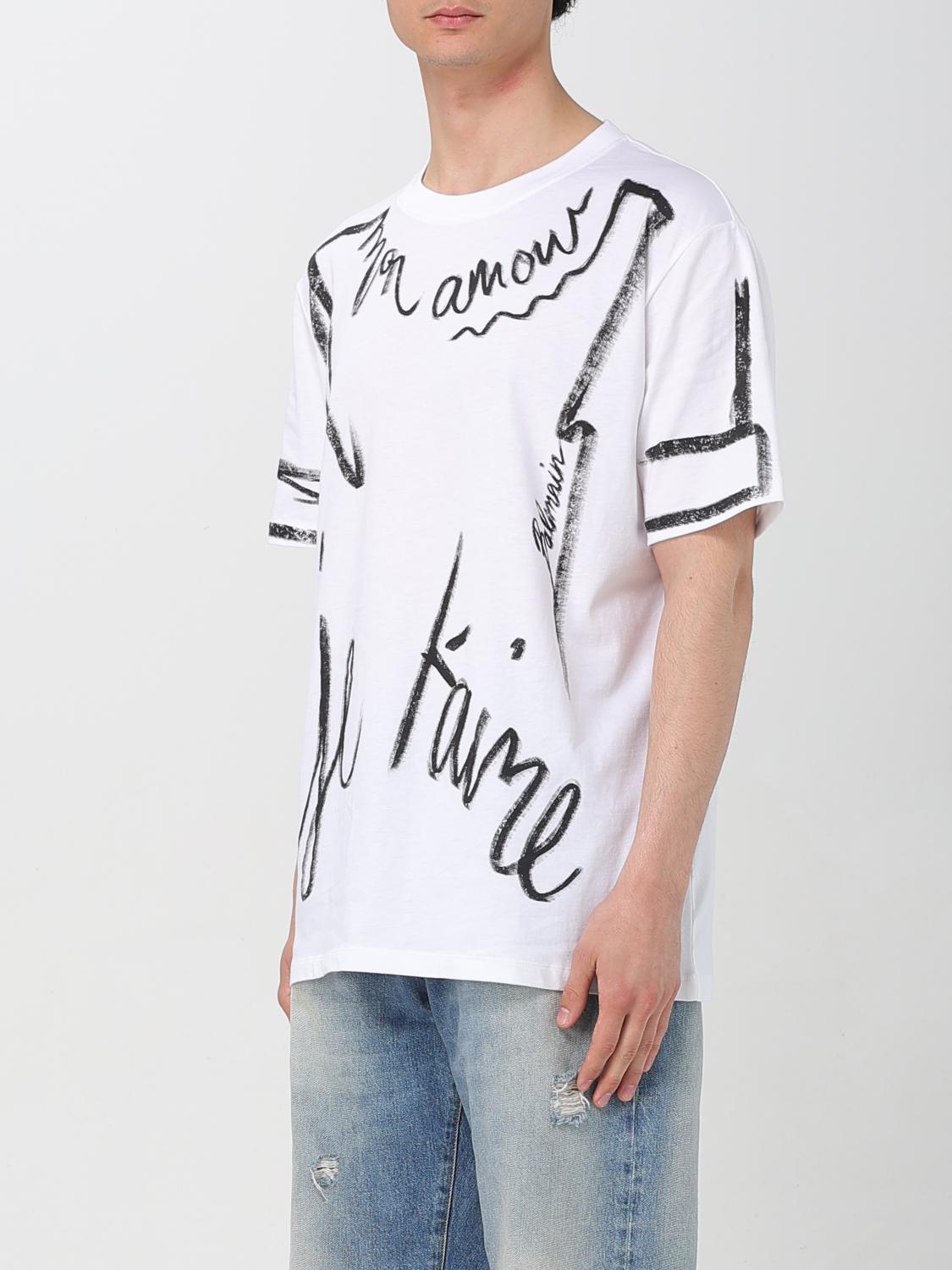 Balmain T Shirt Men White