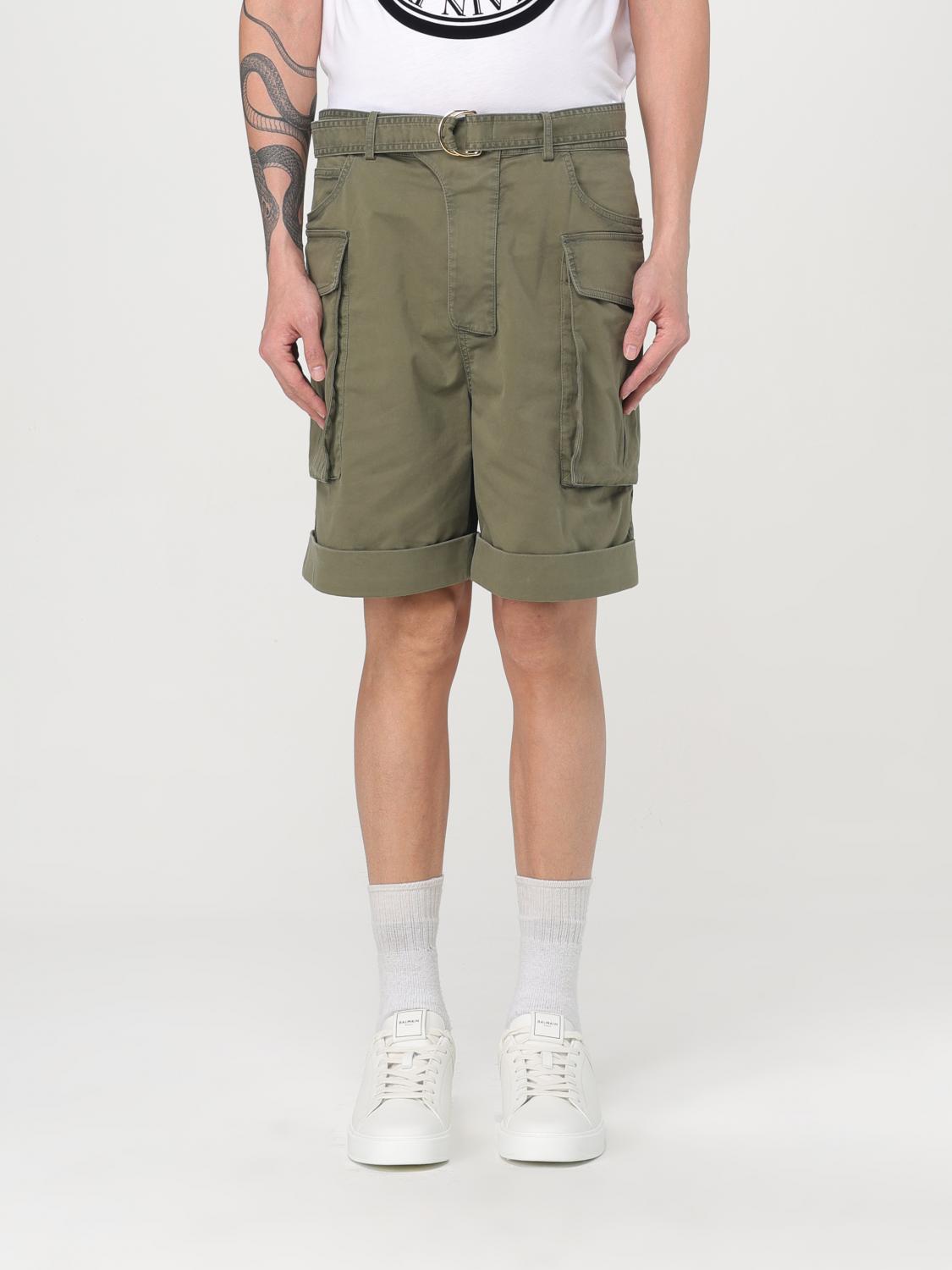Balmain Short Men Green
