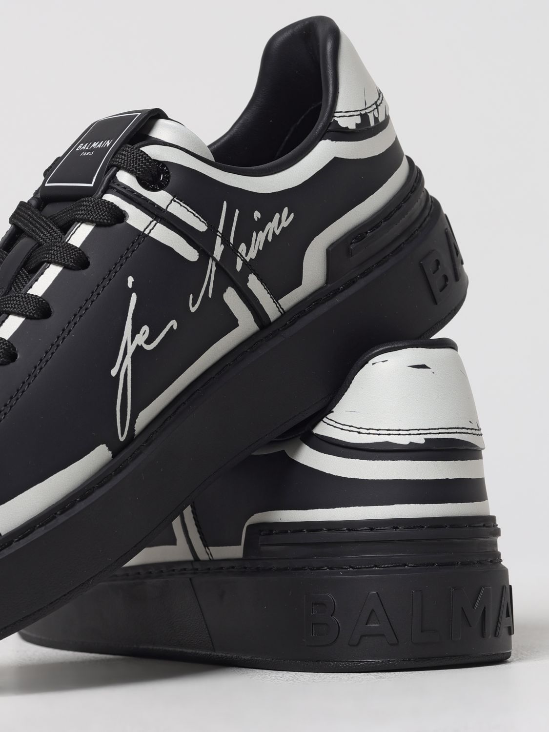 Balmain Sneakers Men Black