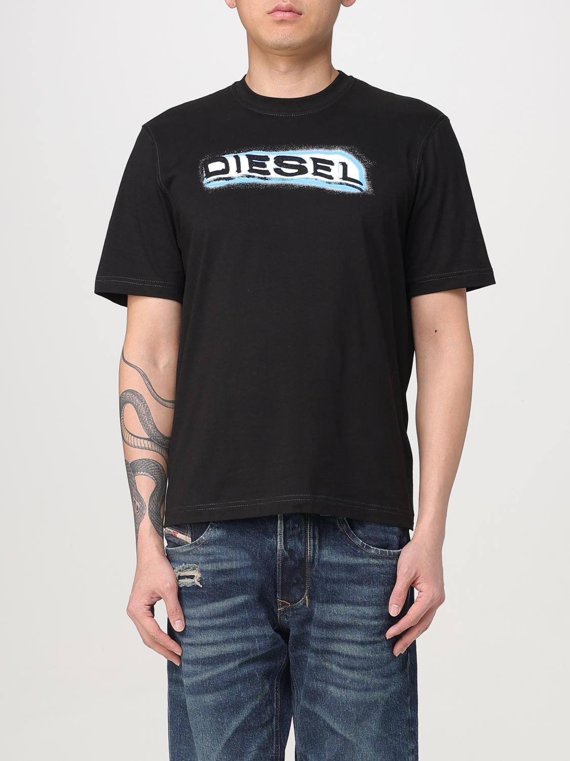 Diesel T Shirt Men Black
