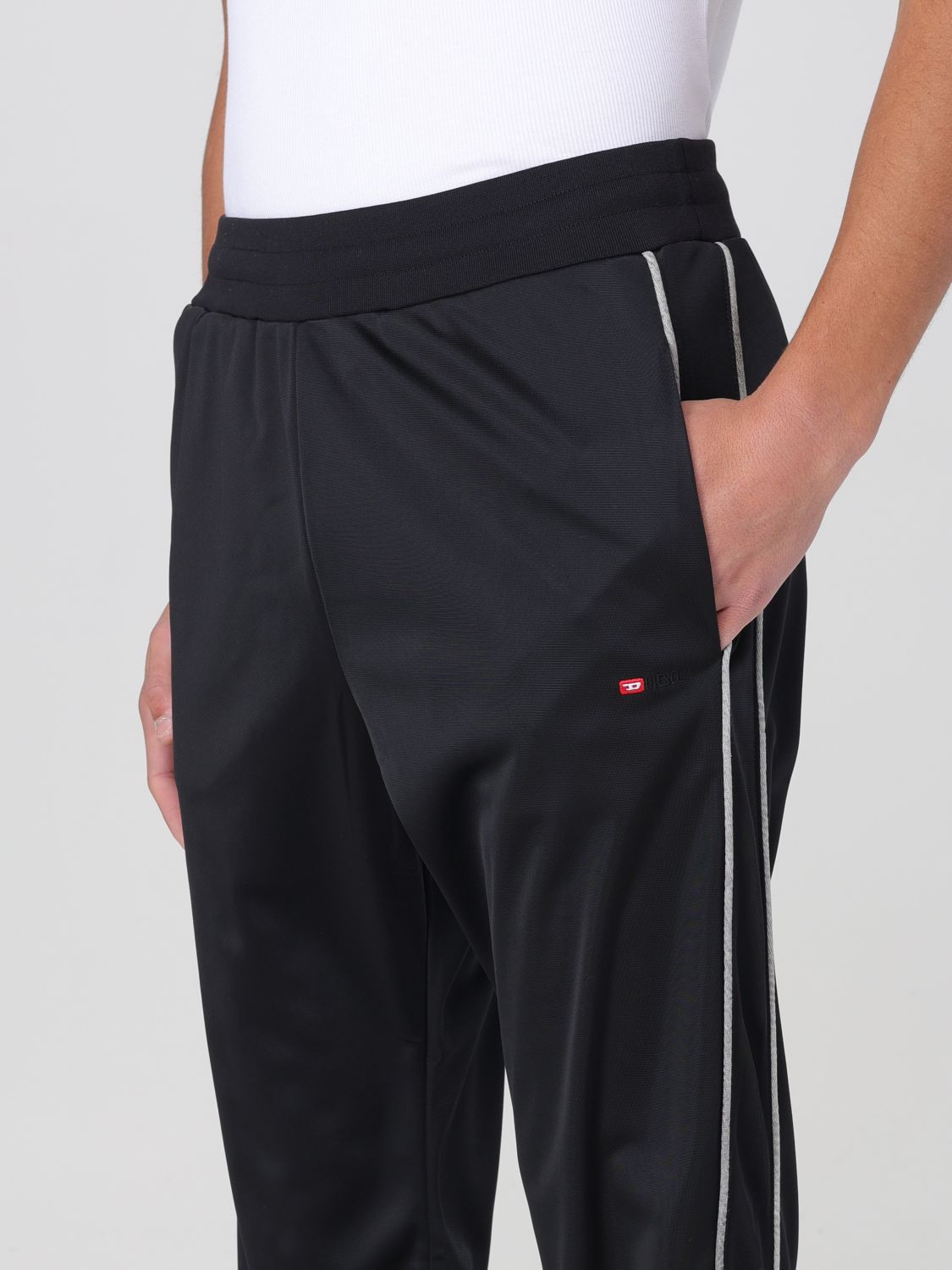 Diesel Pants Men Black