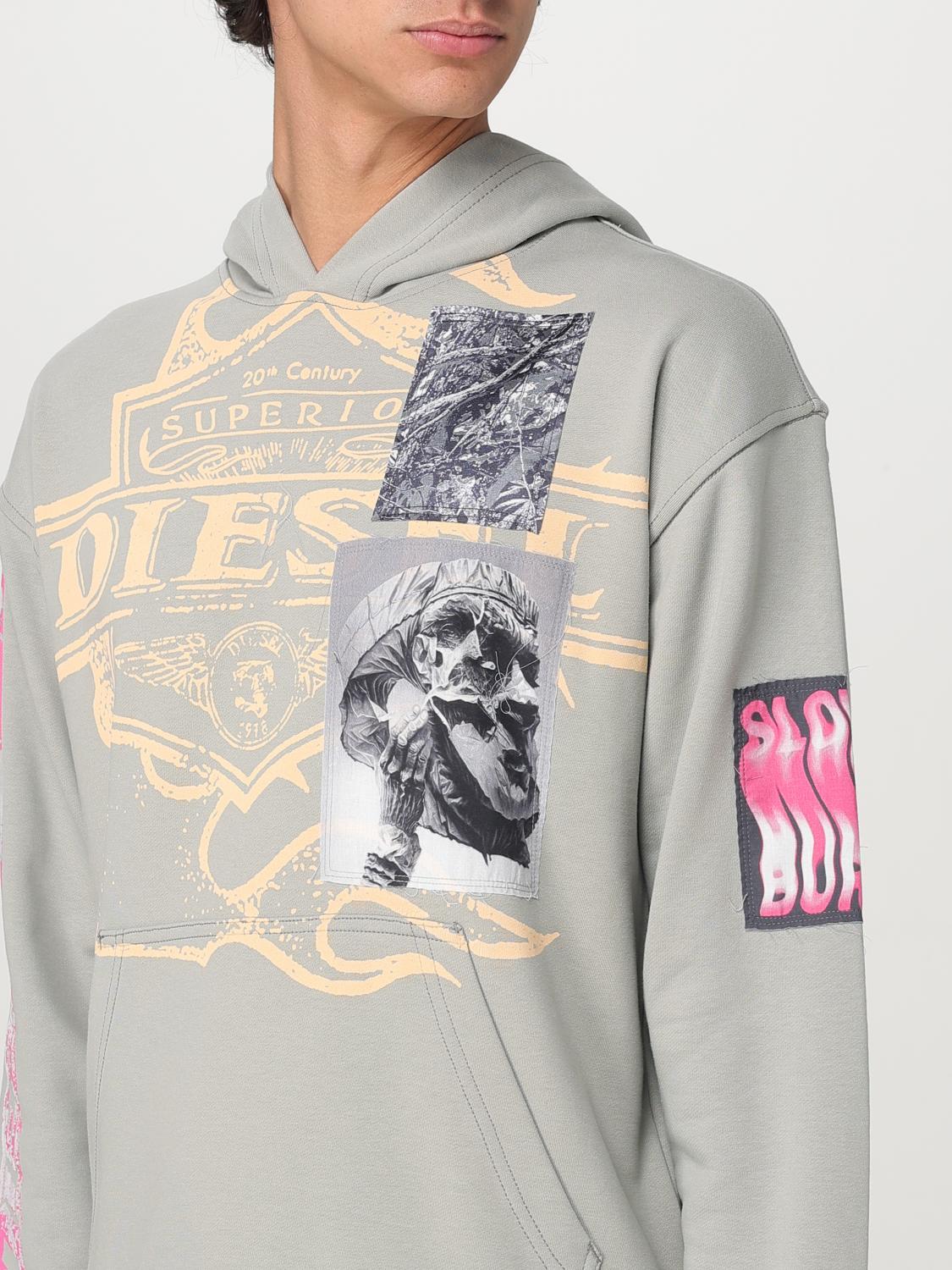 Diesel Sweatshirt Men Grey