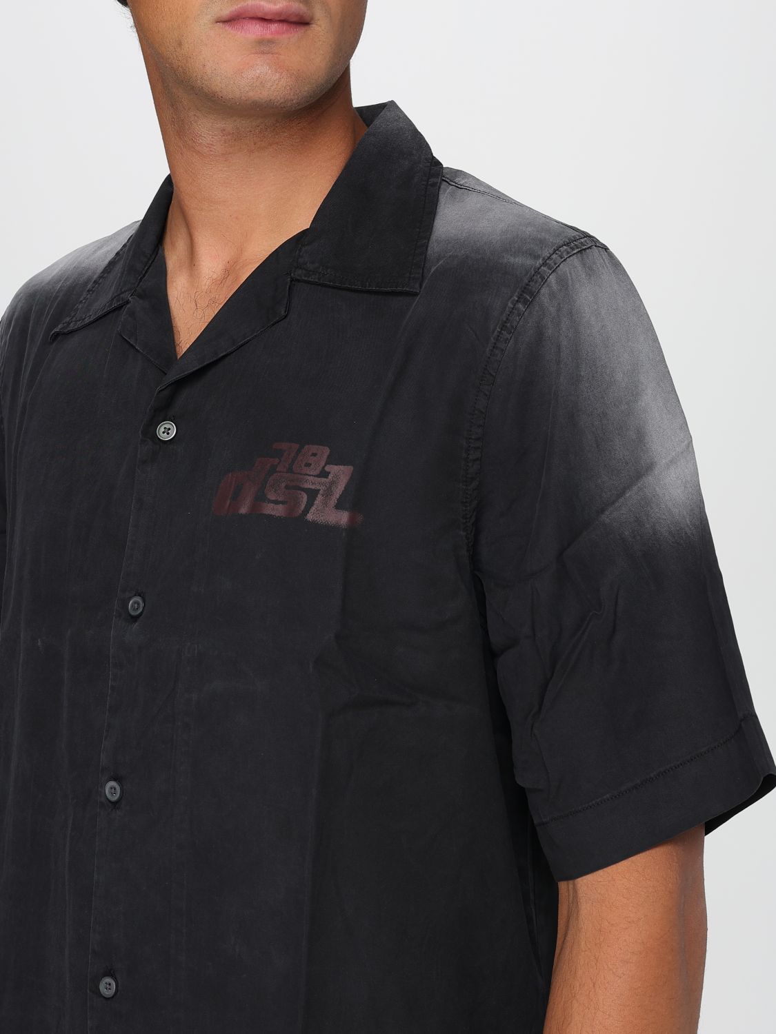 Diesel Shirt Men Black