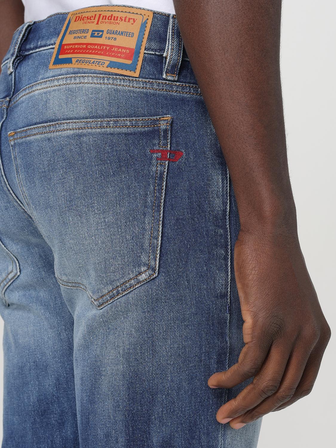 Diesel Jeans Men Stone Washed