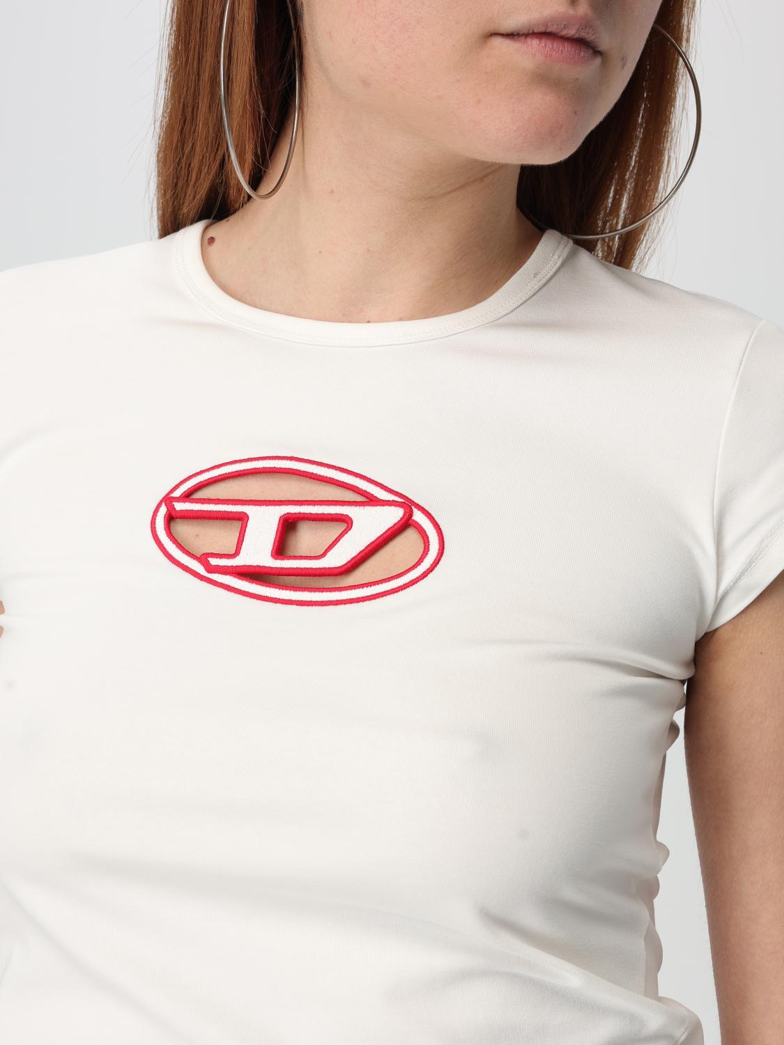 Diesel T Shirt Woman White 1