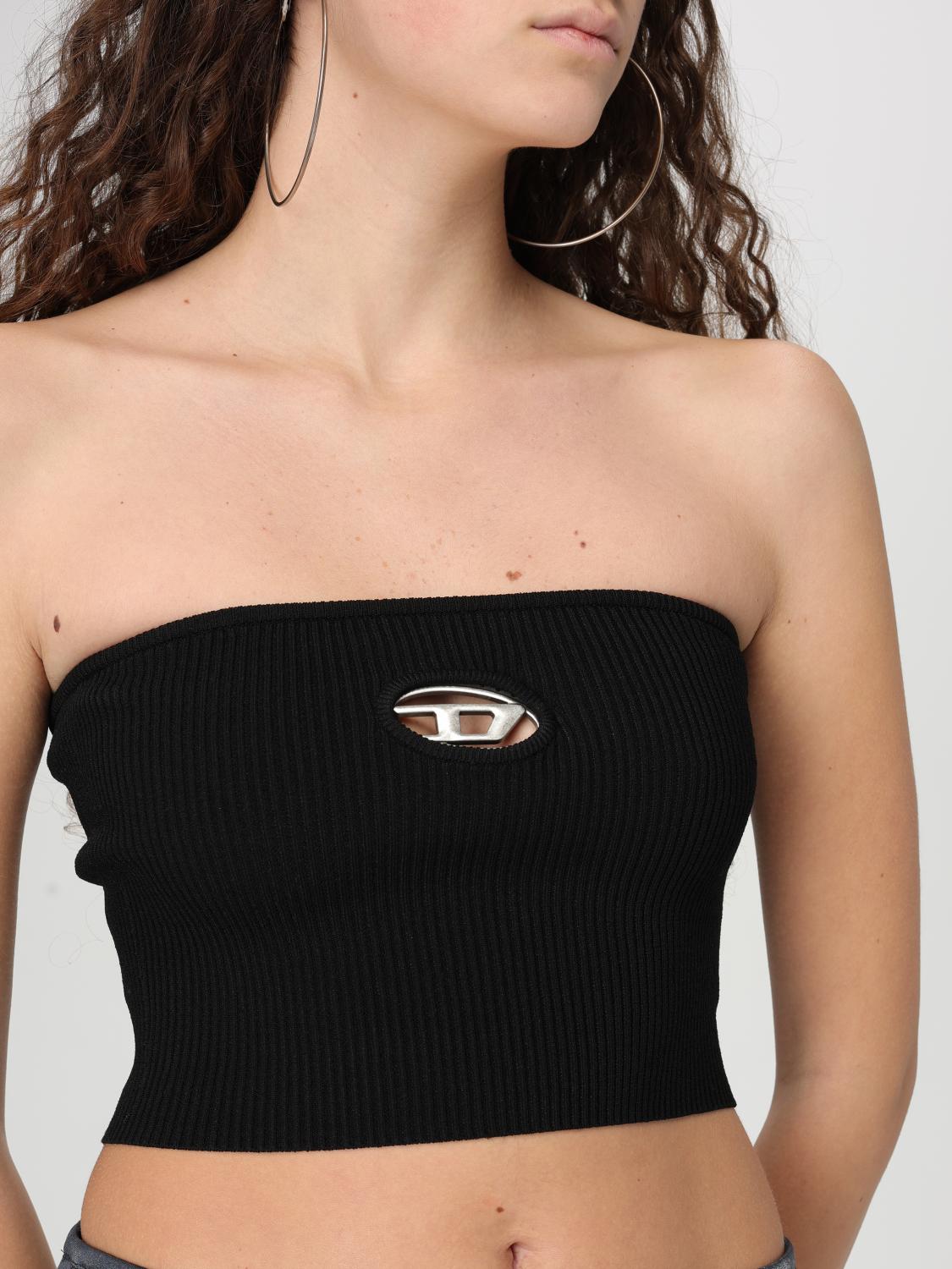 Diesel Top Woman Black