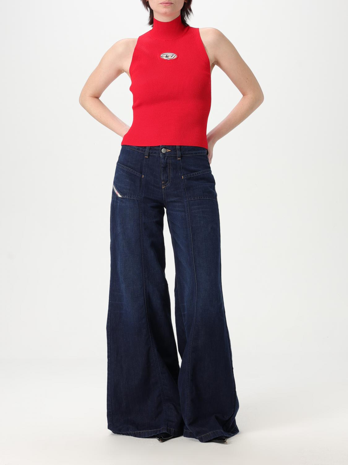 Diesel Top Woman Red