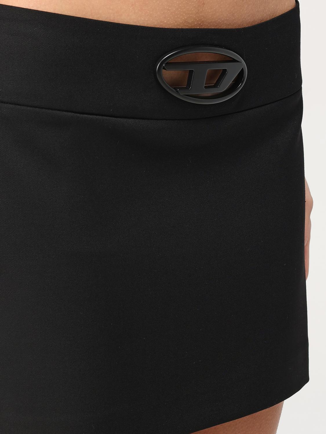 Diesel Skirt Woman Black