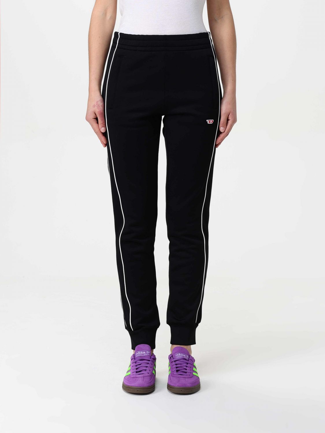 Diesel Pants Woman Black