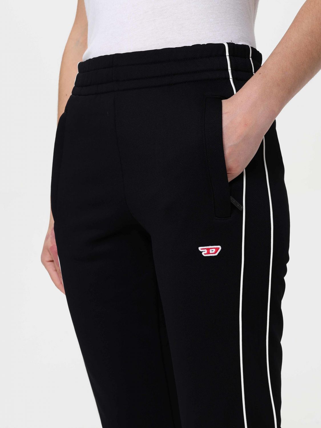 Diesel Pants Woman Black