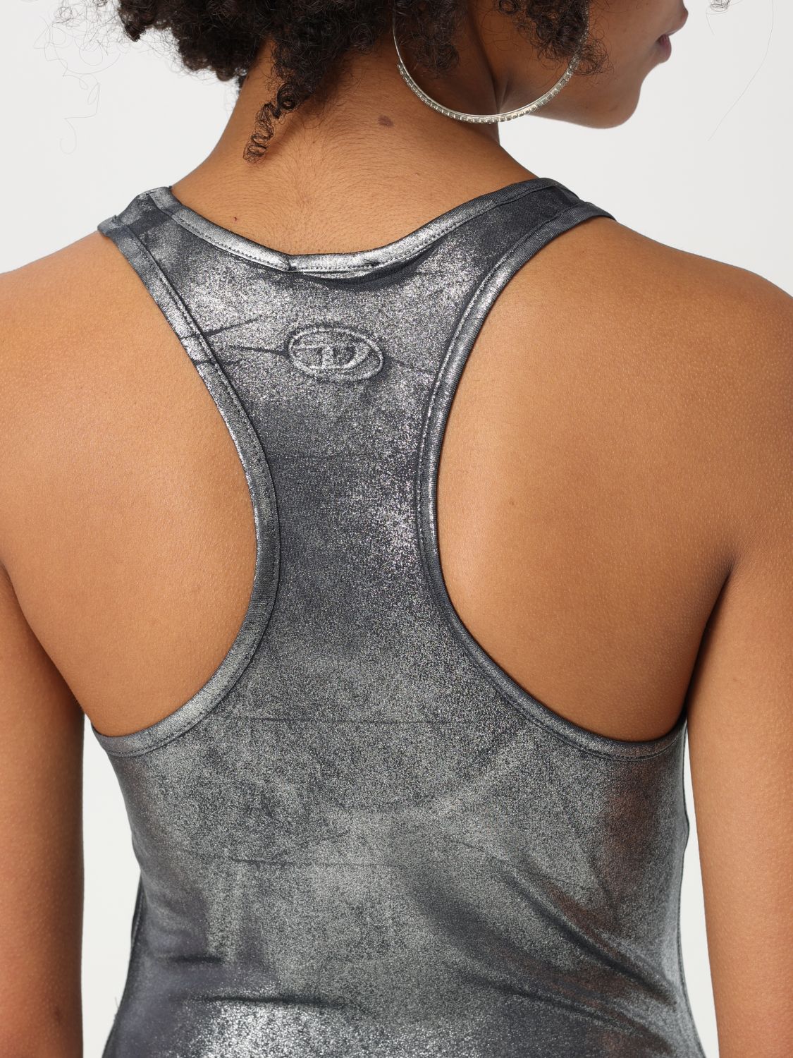 Diesel Top Woman Gold