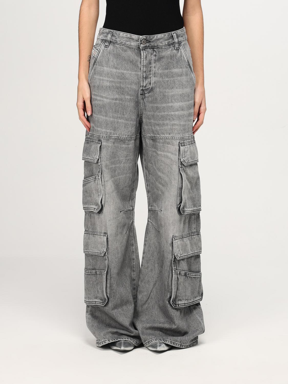 Diesel Jeans Woman Grey