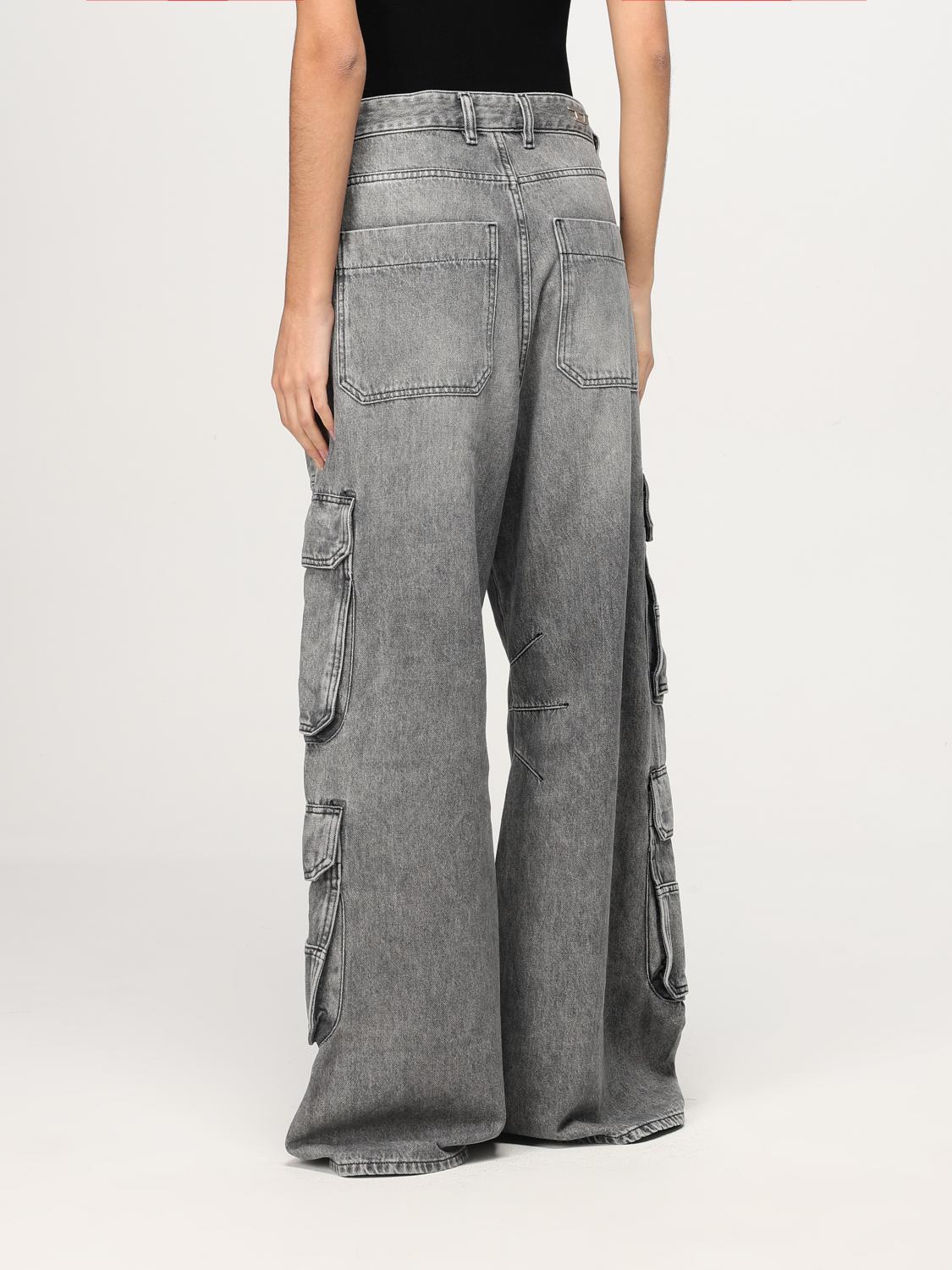 Diesel Jeans Woman Grey
