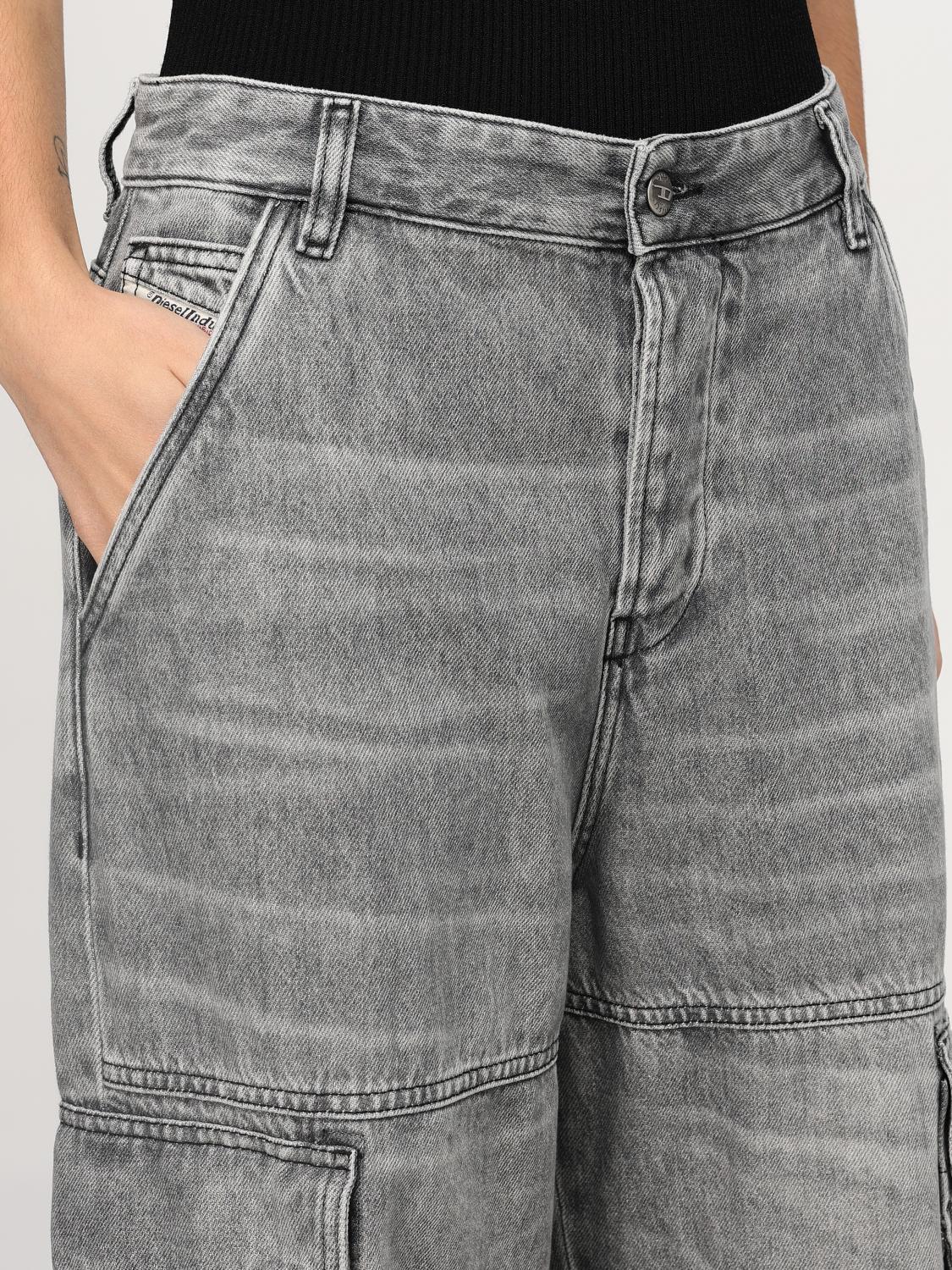 Diesel Jeans Woman Grey
