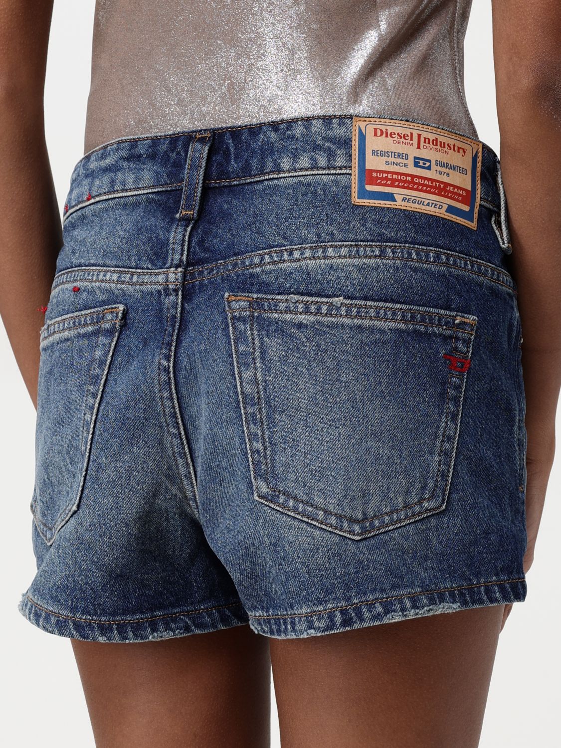 Diesel Short Woman Denim