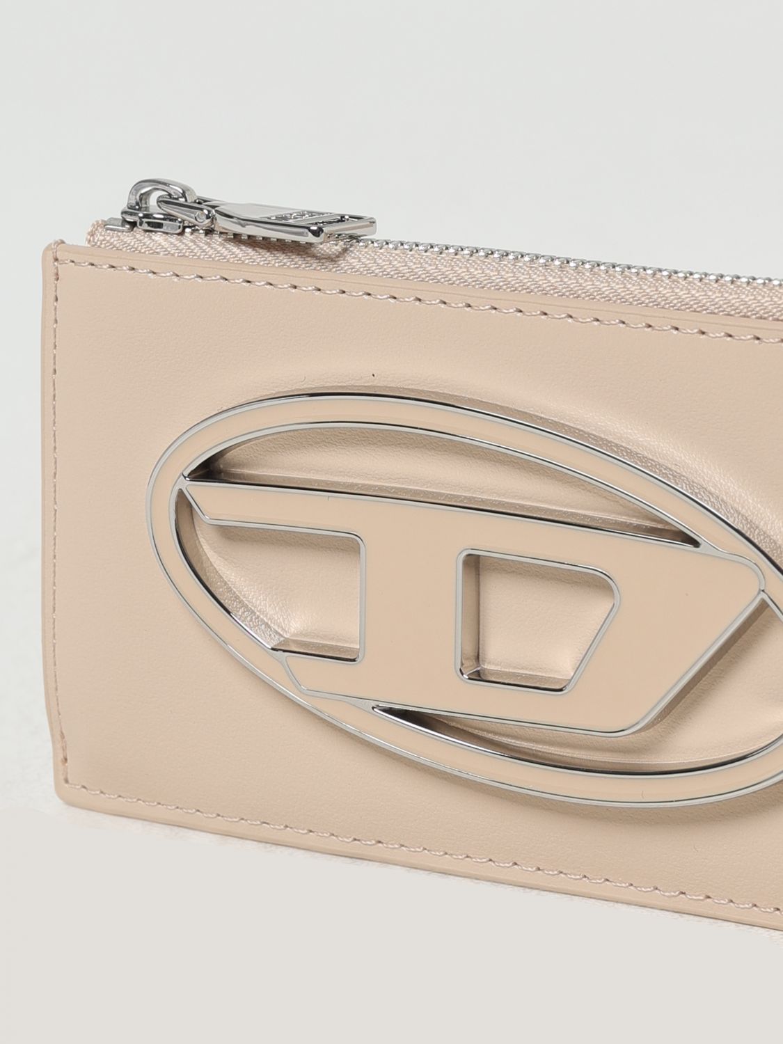 Diesel Wallet Woman Beige