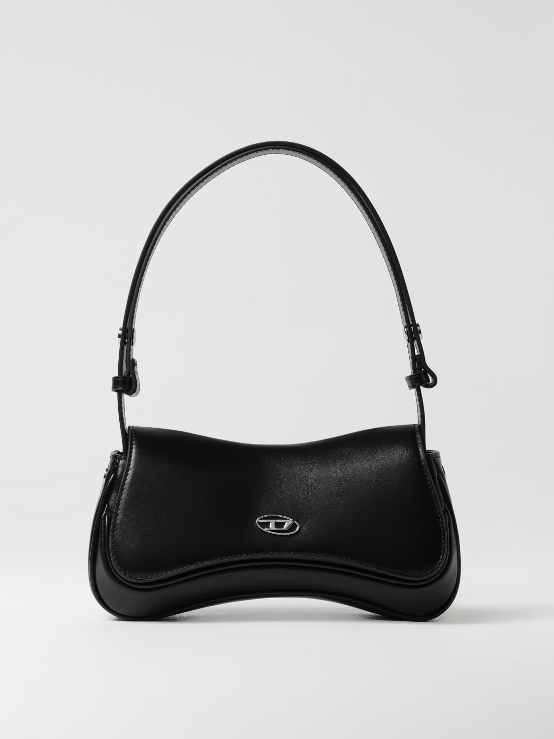 Diesel Shoulder Bag Woman Black